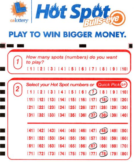 california lottery hotspot